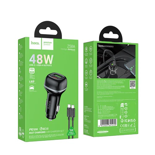 Hoco Z58A Car Charger