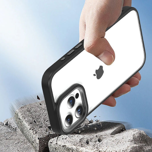 Clear Colorful Edge Case for iPhone