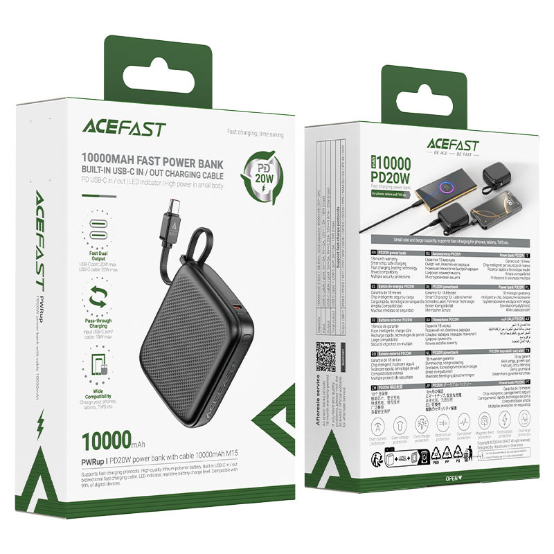 ACEFAST M15 10000mAh Power Bank