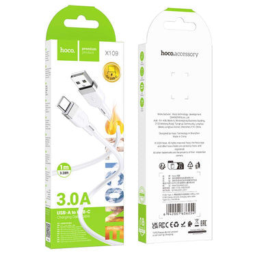 HOCO X109 3.0A Silicone USB-C Data Cable