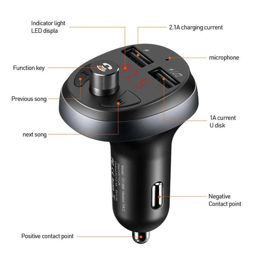 Mcdodo BT Car FM Transmitter