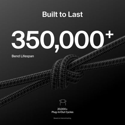 BoostCharge Pro Braided USB-C to USB-C Cable 60W