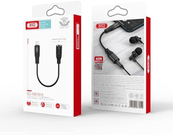 XO Audio Adapter Lightning to 3.5mm
