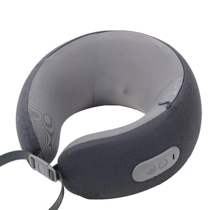 Green Lion Ergonomic Pillow with Neck Massager Function