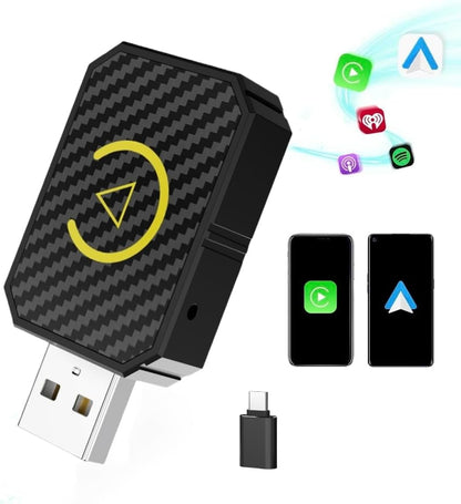 Wireless CarPlay and Android Auto Adapter