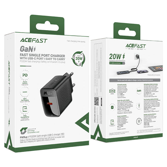Acefast A82 PD20W GaN (1xUSB-C) EU