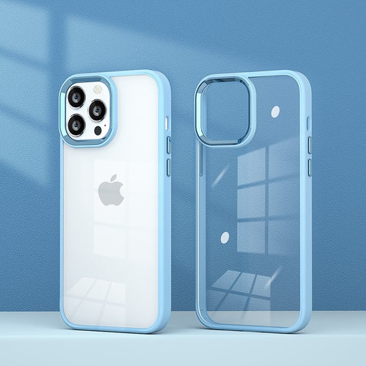 Transparent Case with Vibrant Edges
