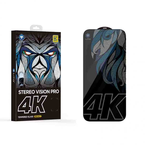 LITO 4K Vision Privacy Screen Protector for iPhone 18 Series