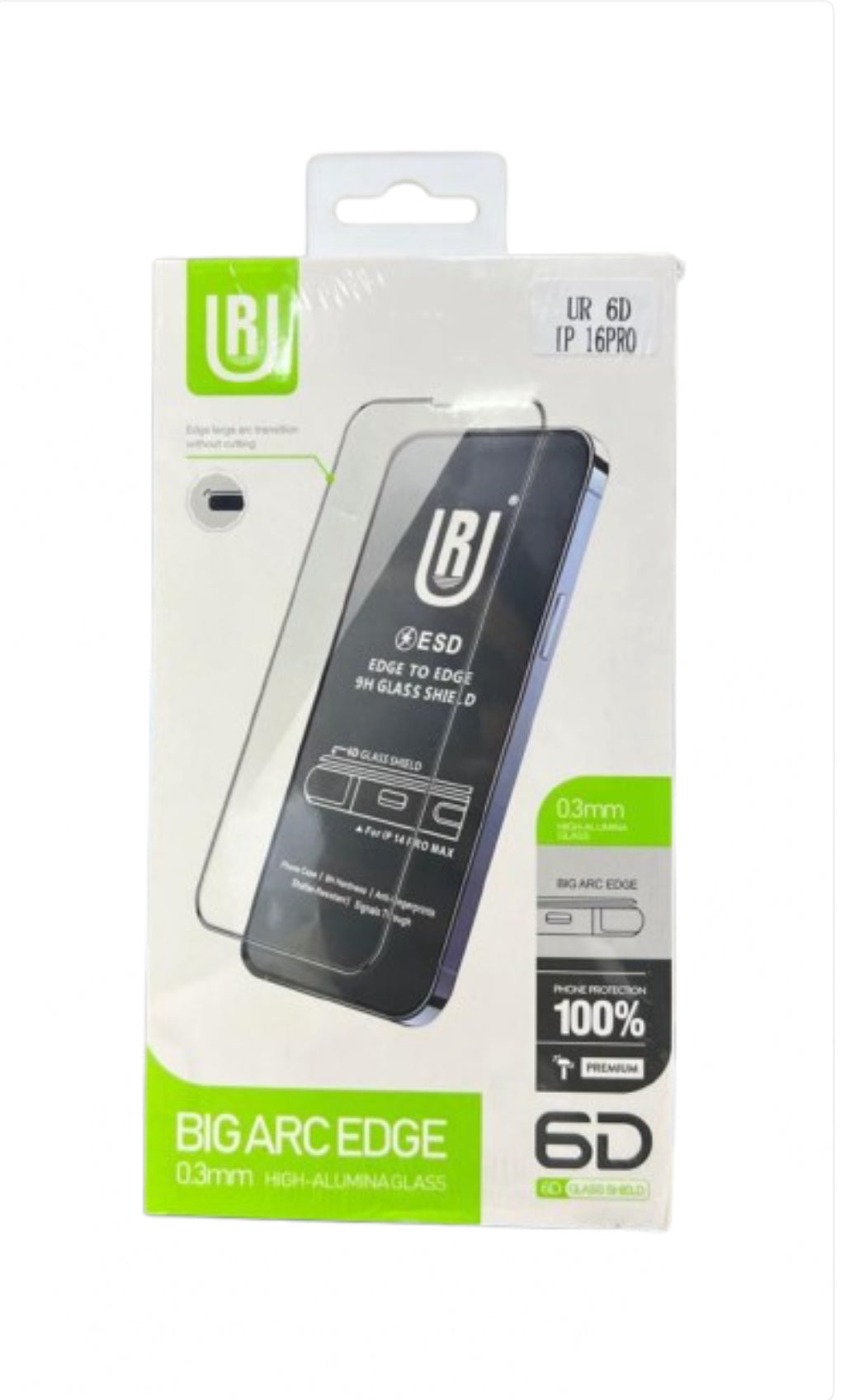 UR ESD Full iPhone Screen Protector for iPhone 16
