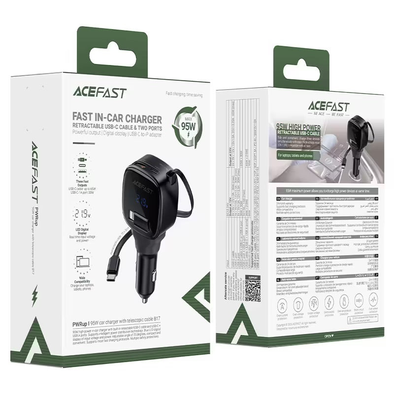 Acefast B17 95W (2xUSB-C + 1xUSB-A)