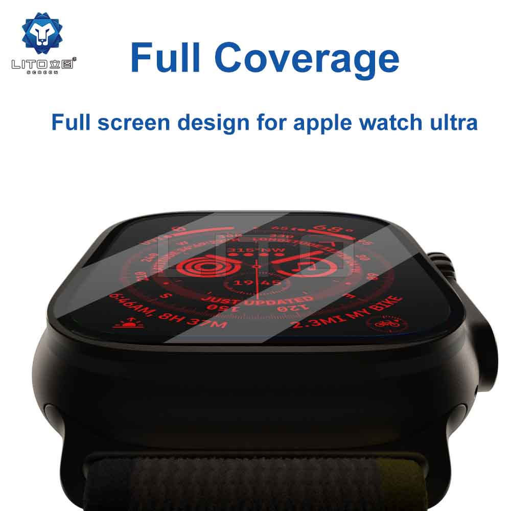 LITO Tempered Glass Screen Protector for Apple Watch