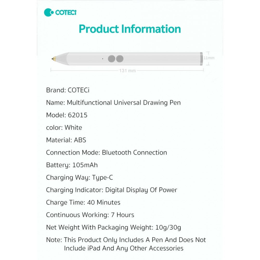 COTECI UNIVERSAL MULTIFUNCTIONAL DRAWING PEN
