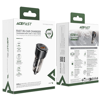 ACEFAST Fast Charge Car Charger B12 60W