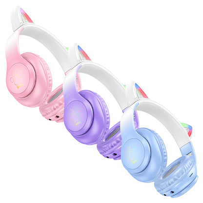 hoco Headphones “W42 Cat Ears” wireless wired