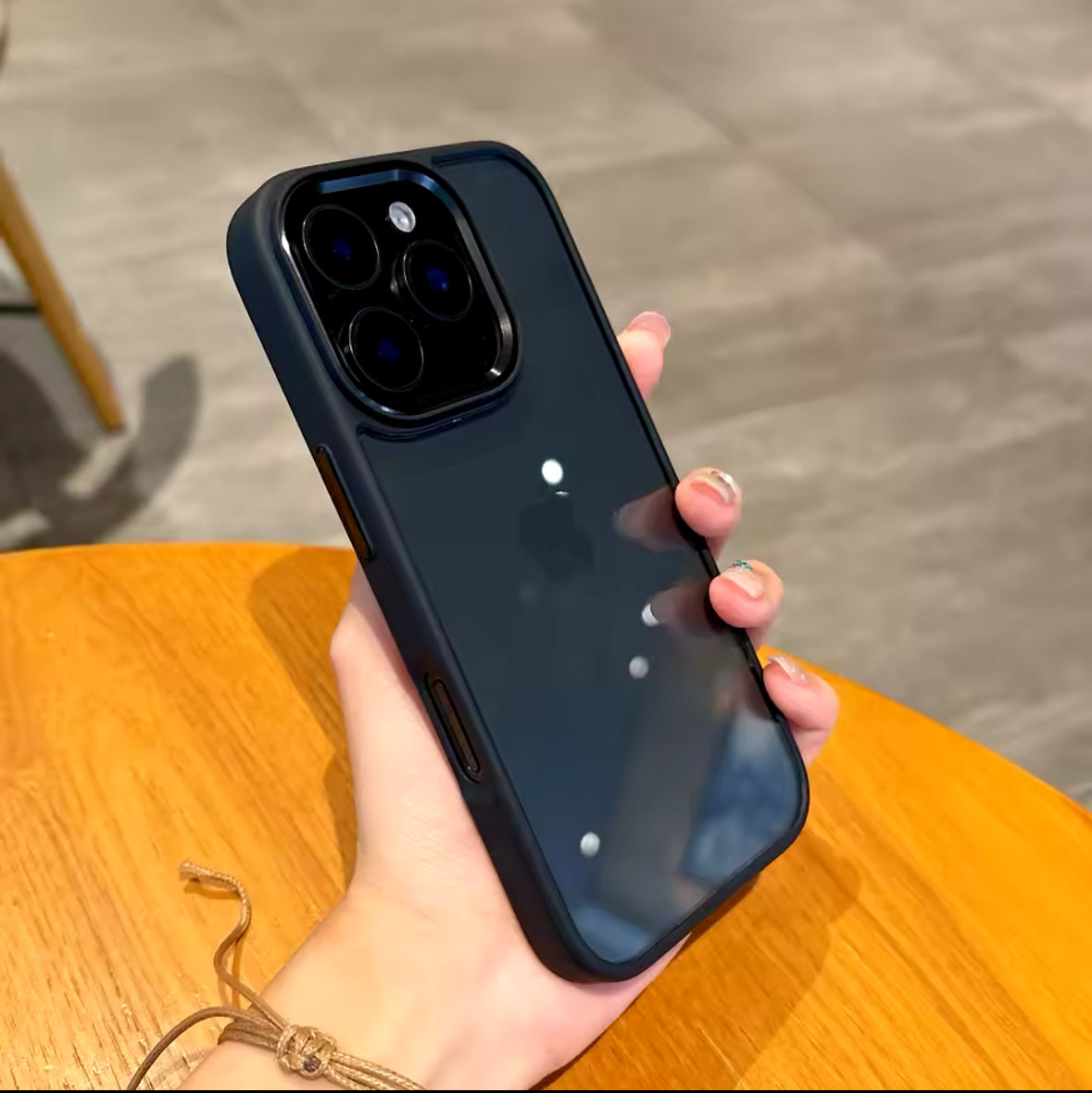 Clear Shockproof Case For iPhone.