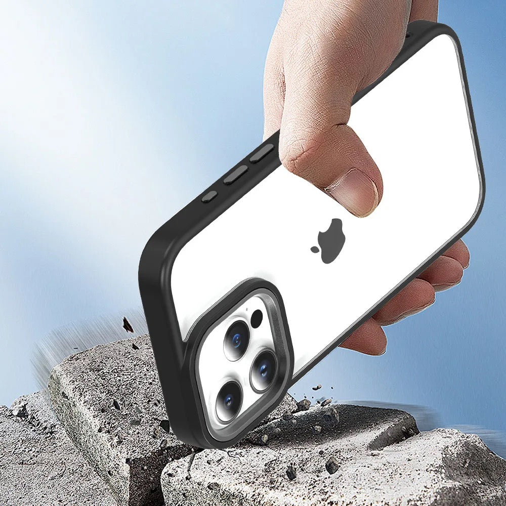 Clear Colorful Edge Case for iPhone