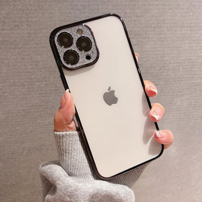 Clear iPhone Case with Colored Edge