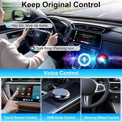 Wireless CarPlay and Android Auto Adapter