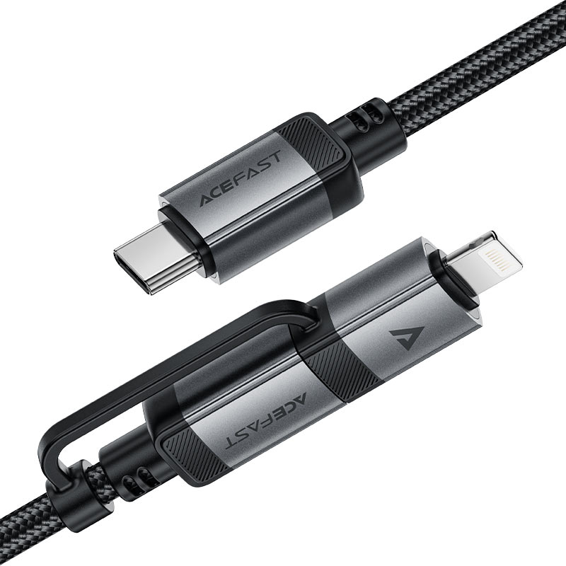 Acefast Charging Data Cable C20-01 USB-C to Lightning / USB-C