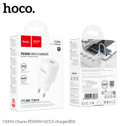 Hoco C149A Mini Charger – 30W