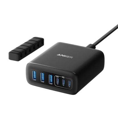 Anker 112W GaN Charger – 6 Ports (3 USB-C + 3 USB-A)
