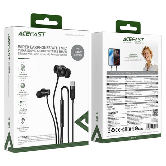 Acefast Wired Earphones L10
