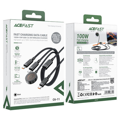 Acefast Charging Data Cable C6-11 3-in-1 100W