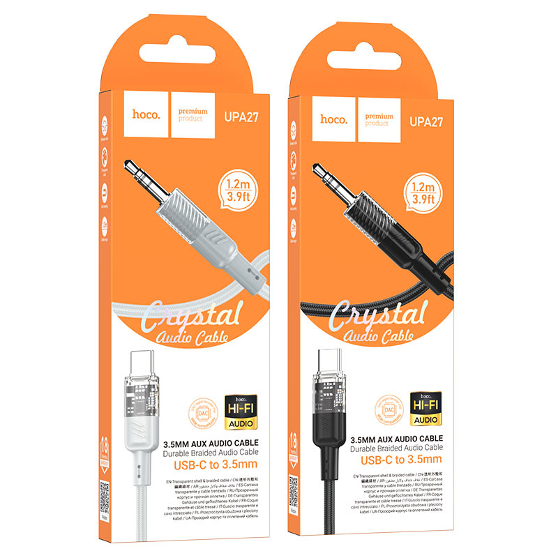 hoco Cable 3.5mm to Type-C