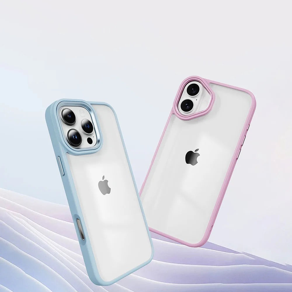 Clear Colorful Edge Case for iPhone