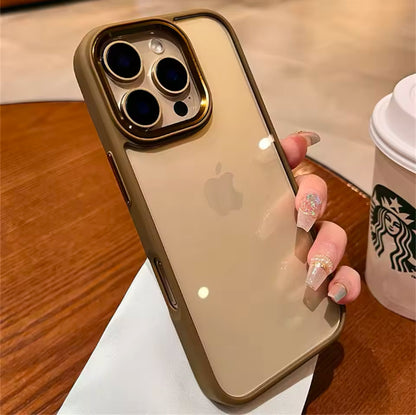 Clear Shockproof Case For iPhone.