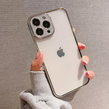 Clear iPhone Case with Colored Edge