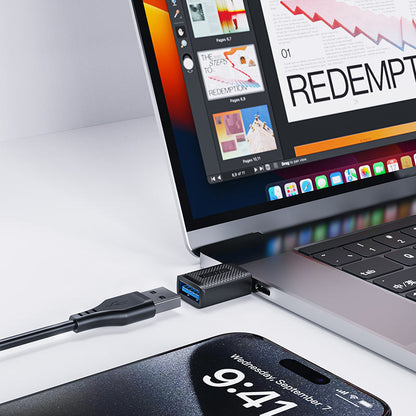 ACEFAST J1 USB-A to USB-C Adapter – USB-C Converter