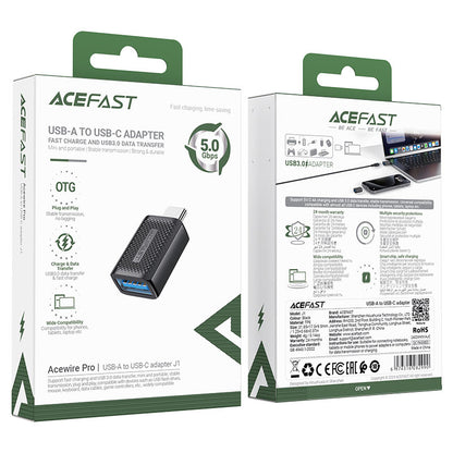 ACEFAST J1 USB-A to USB-C Adapter – USB-C Converter