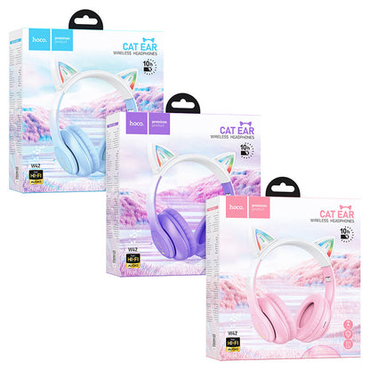 hoco Headphones “W42 Cat Ears” wireless wired