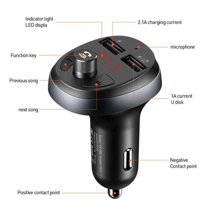 Mcdodo BT Car FM Transmitter