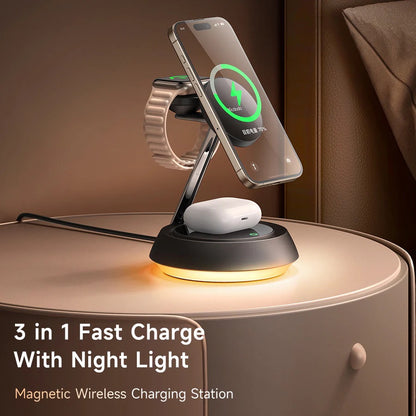 Mcdodo 3-in-1 Magnetic Wireless Charging Stand