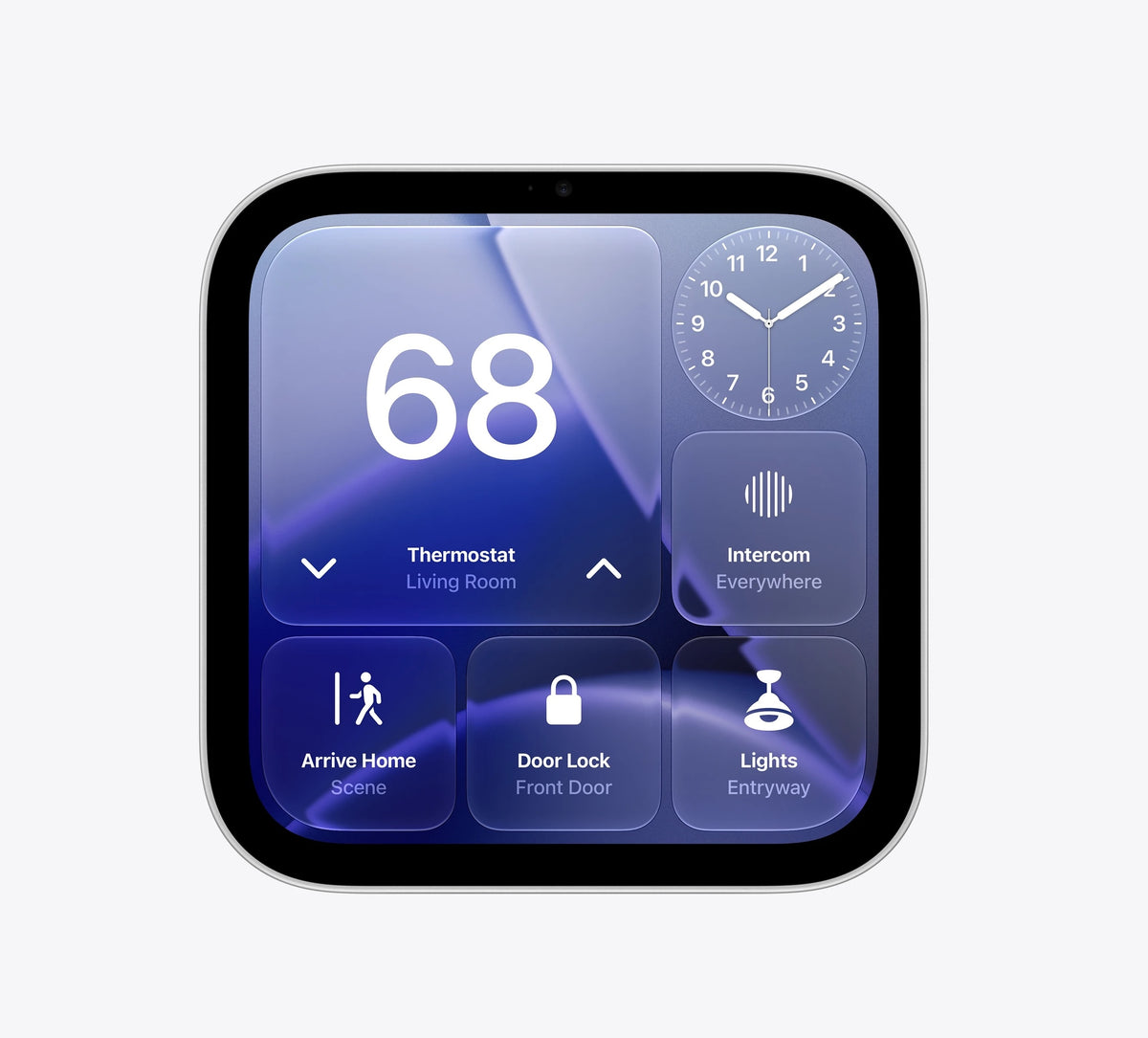 Apple HomeView – 7-Inch Smart Home Display with Siri AI