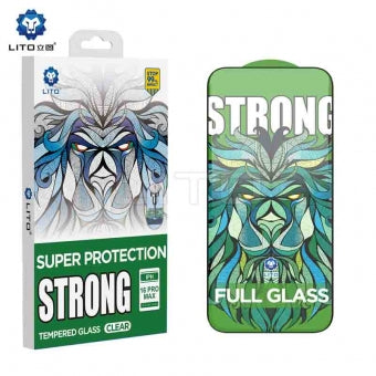 LITO Strong Super Full Tempered Glass Screen Protector for iPhone Duo